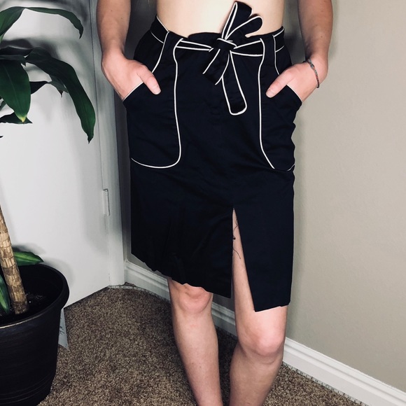 Bebe | Vintage | High Waisted Mini Pencil Skirt | - Picture 3 of 6